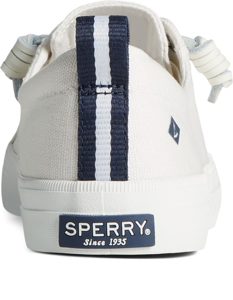 Zapatillas Sperry Crest Vibe Lino Blanco