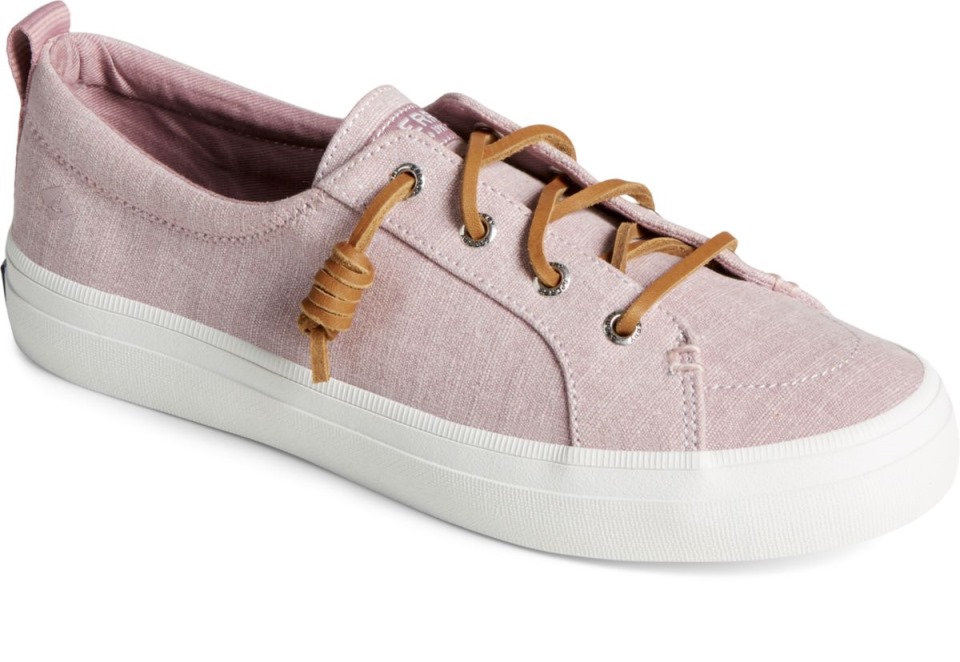 Sperry Crest Vibe Textil Raya Zapatilla Lavanda