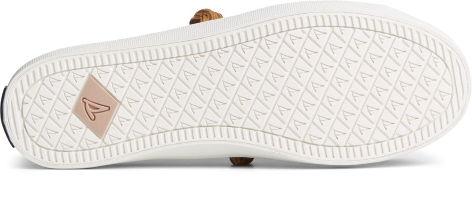 Sperry Crest Vibe Textil Raya Zapatilla Lavanda