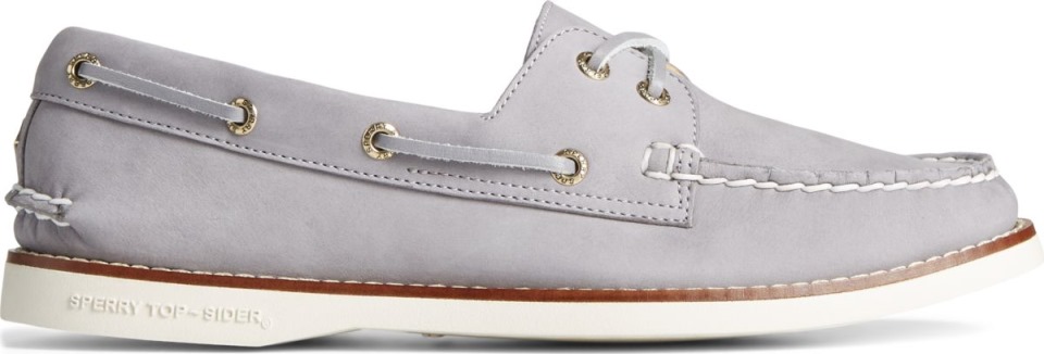 Sperry Copa Oro Auténtico Original Montana Náutico Gris