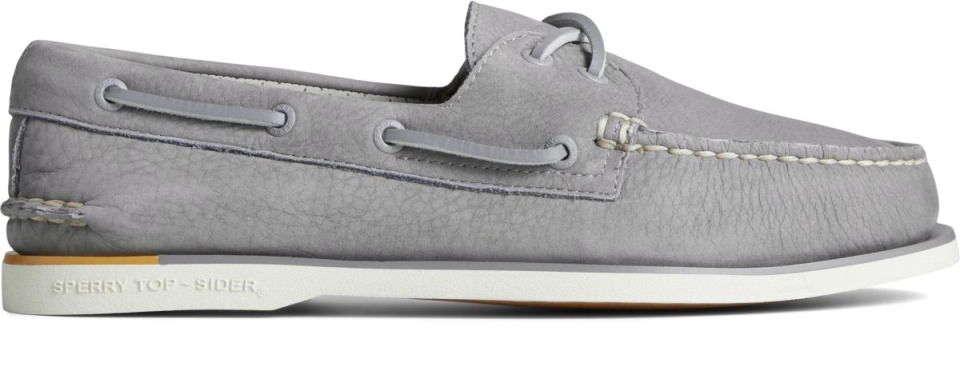 Náutico Sperry Copa Oro Auténtico Original Nubuck Gris