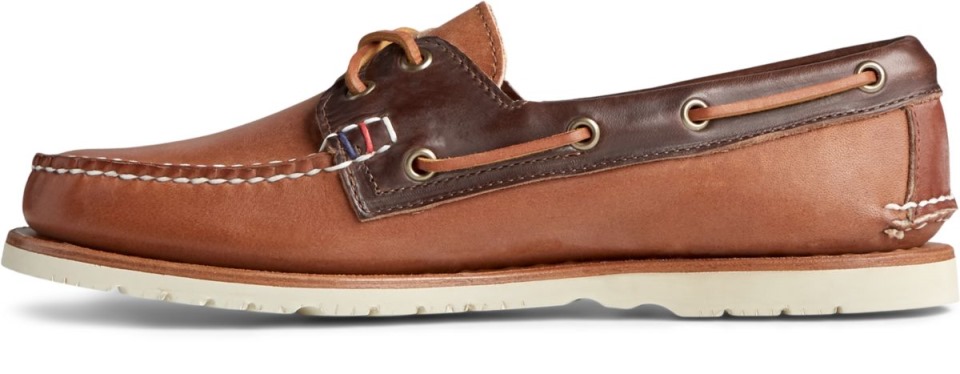 Copa De Oro Sperry Hecha A Mano En Maine Zapato Náutico Nogal Marrón