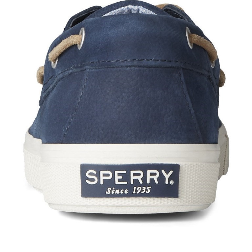 Sperry Hombre Bahama Plushwave Encaje Zapatos Azul Marino