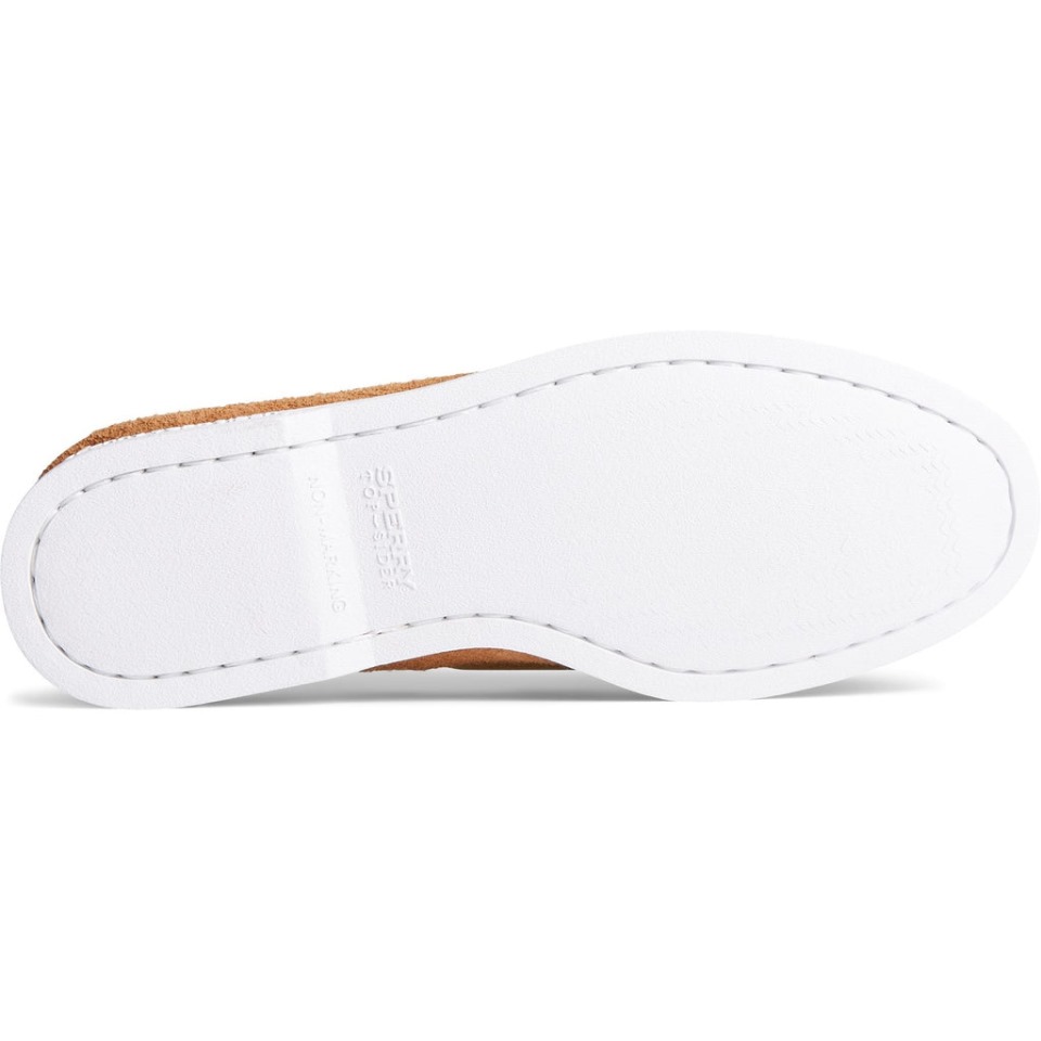 Sperry A/O - Zapato Náutico Con 2 Ojales Para Hombre, Color Canela