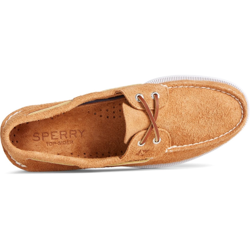 Sperry A/O - Zapato Náutico Con 2 Ojales Para Hombre, Color Canela