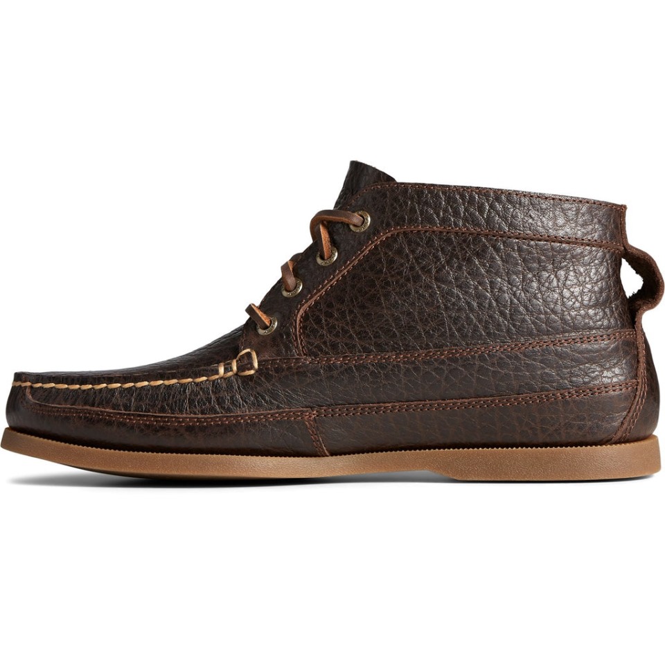 Sperry Hombre Original Auténtico Barco Chukka Botas Marrones