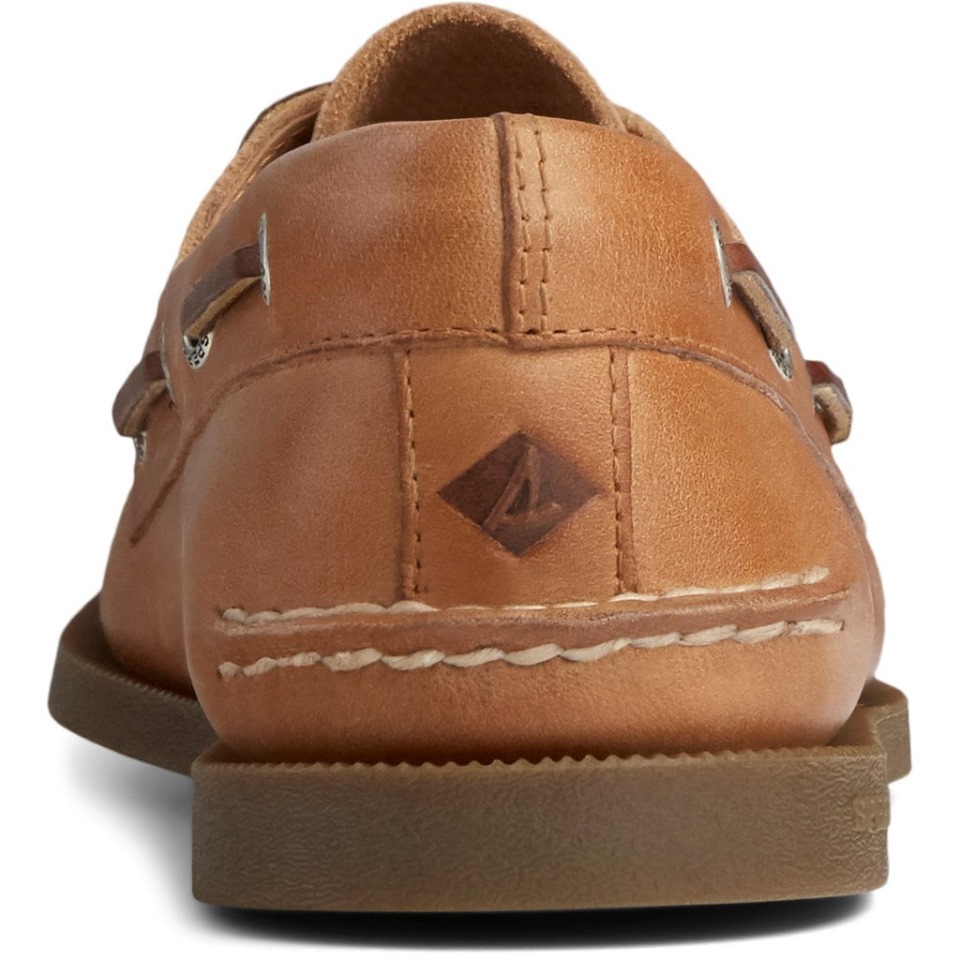 Náutico De Cuero Original Auténtico Para Hombre Sperry Nuez Moscada