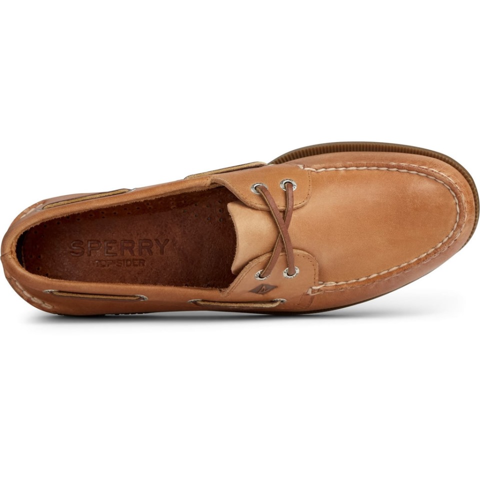 Náutico De Cuero Original Auténtico Para Hombre Sperry Nuez Moscada