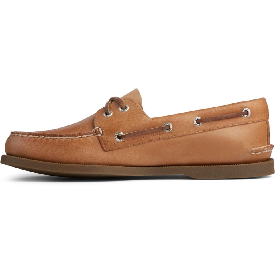 Náutico De Cuero Original Auténtico Para Hombre Sperry Nuez Moscada