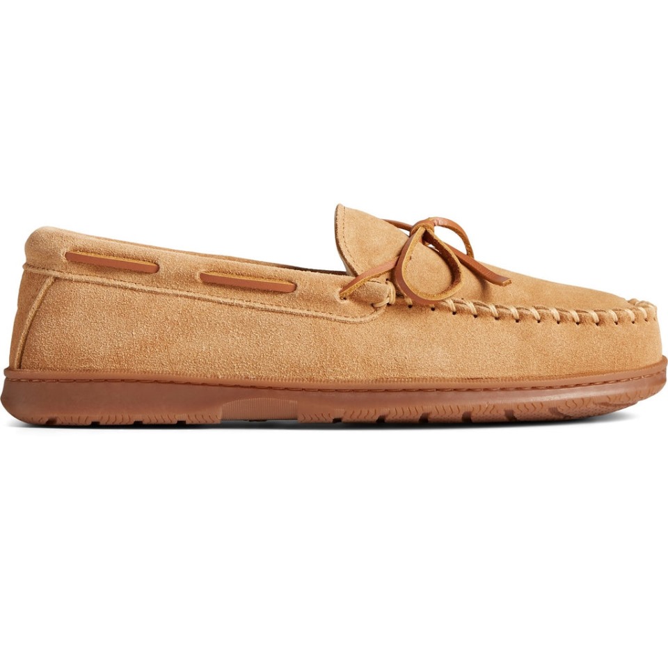 Sperry Hombre Doyle Mocasín Pantuflas Canela