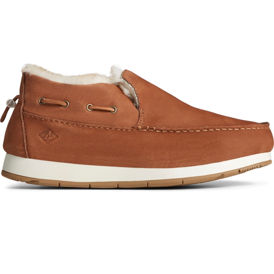 Sperry Hombre Moc-sider Invierno Slip On Zapatos Marrón