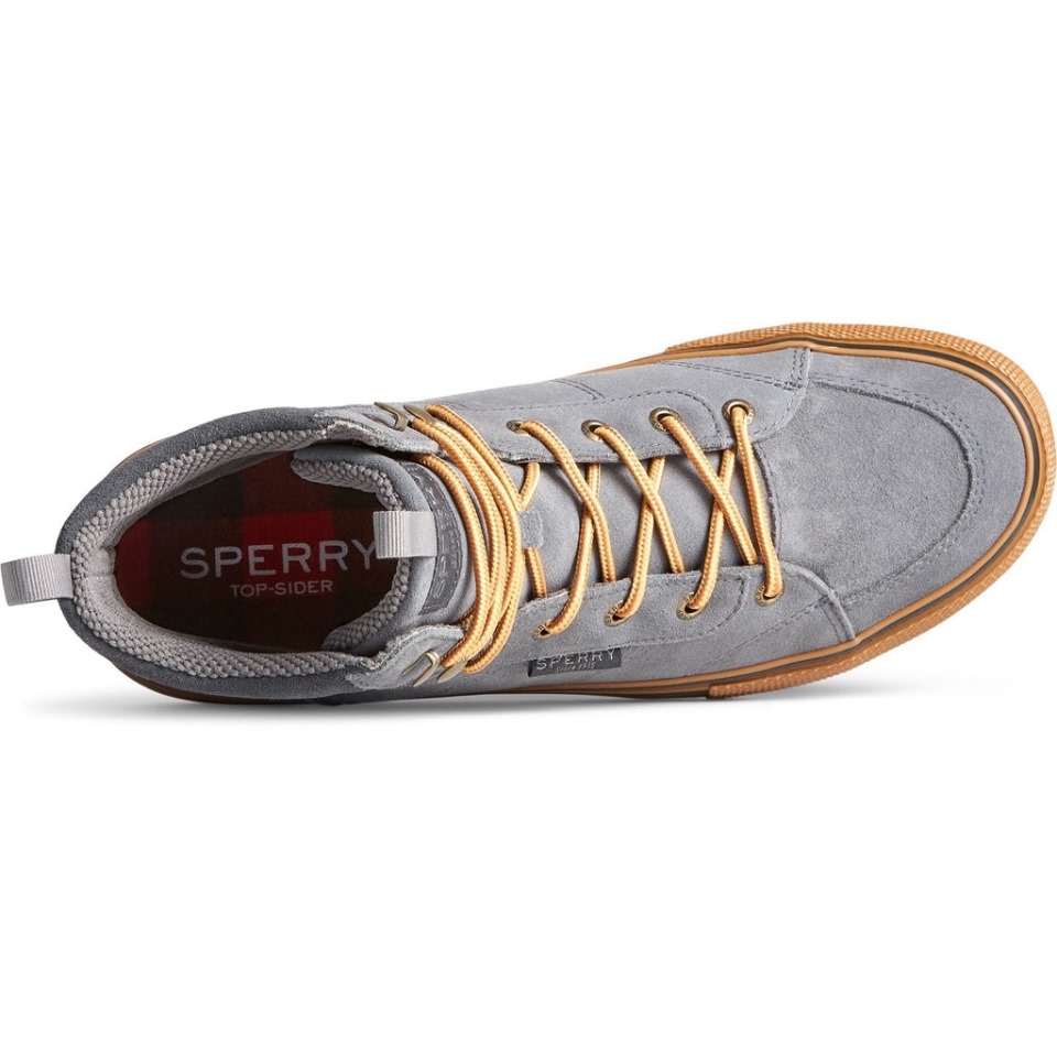 Sperry Hombre Striper Storm Excursionista Impermeable Gris