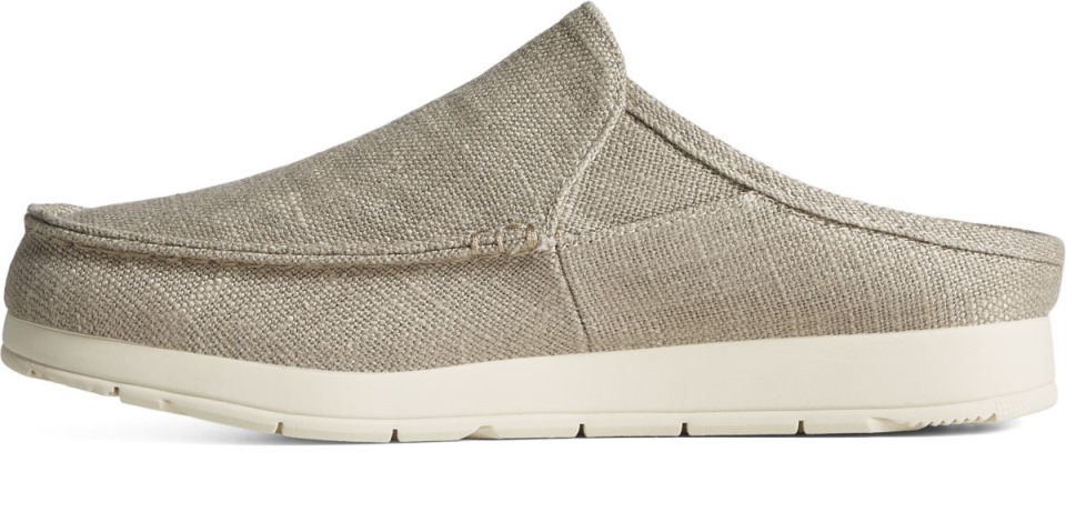 Mule De Cáñamo Sperry Moc-sider Taupe