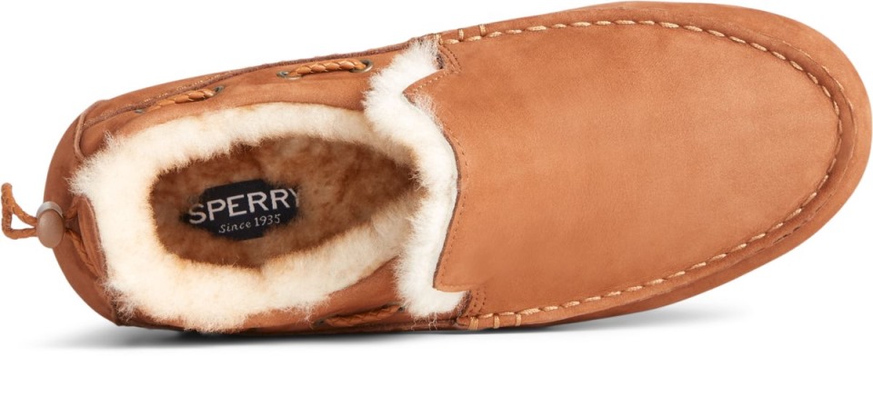 Sperry Moc-sider Premium Slip On Bronceado