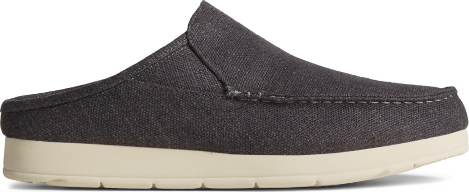 Mule Sperry Moc-sider Textil Negro