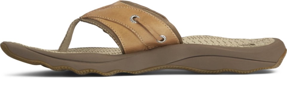 Sperry Bancos Exteriores Flip Flop Bronceado