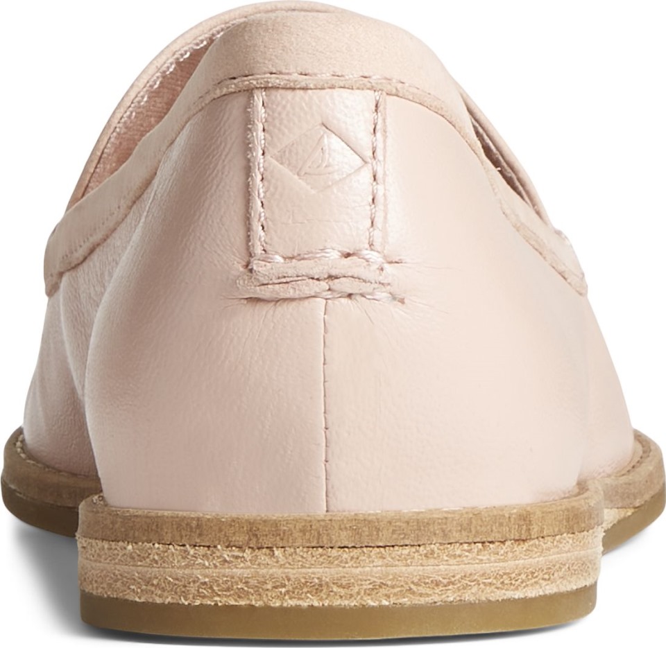 Mocasines Sin Cordones Sperry Saybrook De Cuero Tonal Rosa