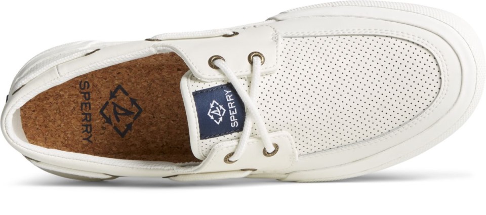 Zapatilla Sperry Seacycled Soletide 2 Ojales Blanco