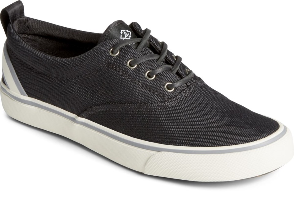 Zapatillas Sperry Seacycled Striper Ii Cvo Negras