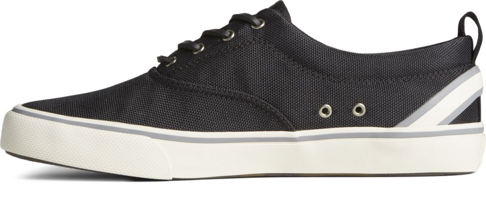 Zapatillas Sperry Seacycled Striper Ii Cvo Negras