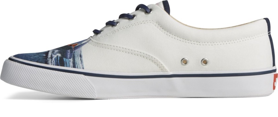 Sperry Sperry X Mandíbulas Striper Ii Cvo Zapatilla De Deporte Blanco