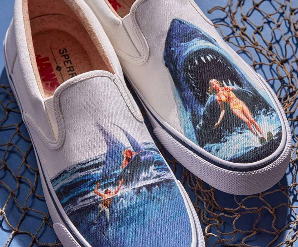 Sperry Zapatillas Sin Cordones Sperry X Jaws Striper Ii Blanco