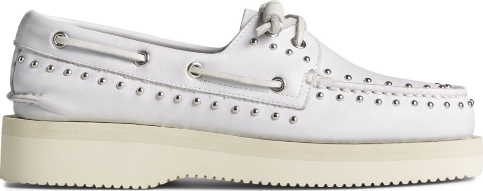 Sperry Sperry X Rebecca Minkoff Auténtico Original 2-eye Sport Lug Barco Zapato Blanco