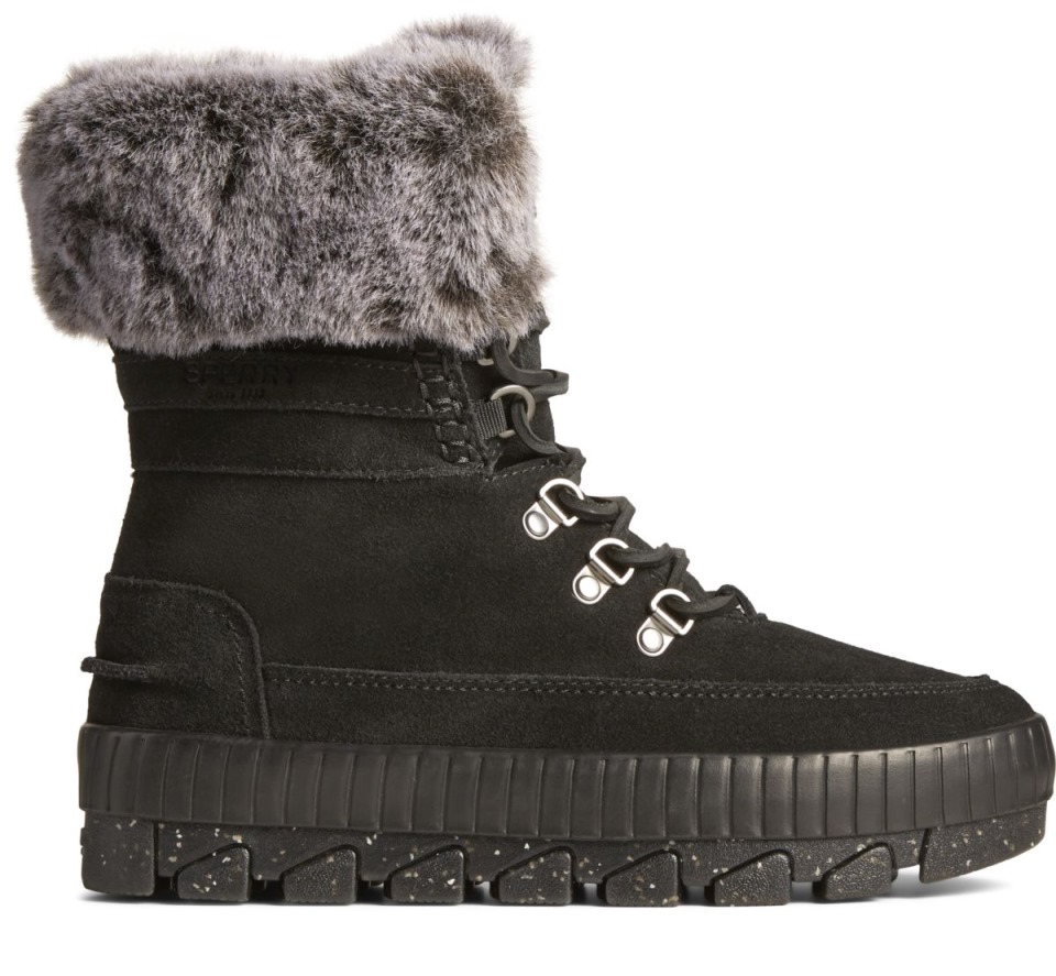 Bota Con Cordones Sperry Torrent Negra