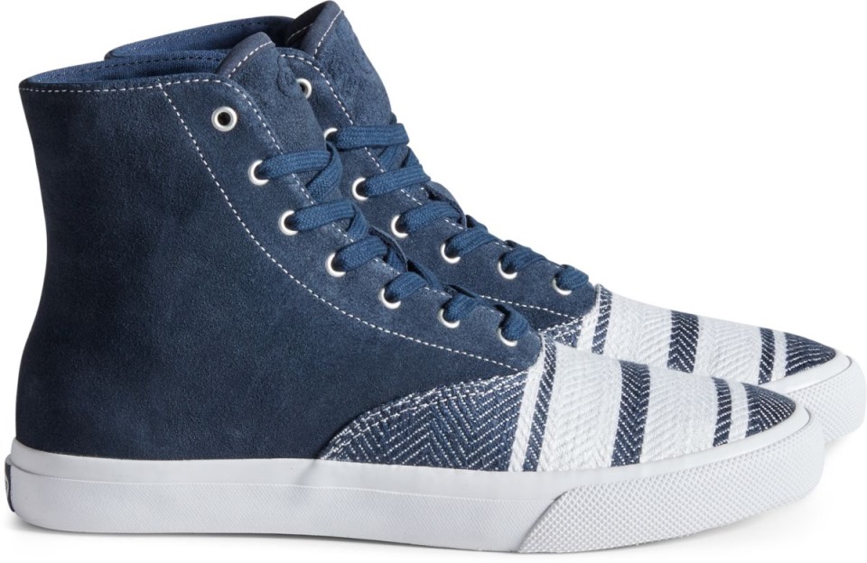 Sperry Unisex Cloud Cvo Lino Hola Zapatilla Azul Marino