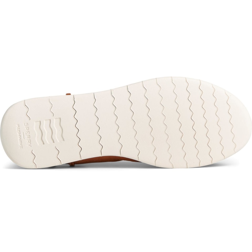 Sperry Coastal Plushwave - Botines Chelsea Para Mujer, Color Tostado