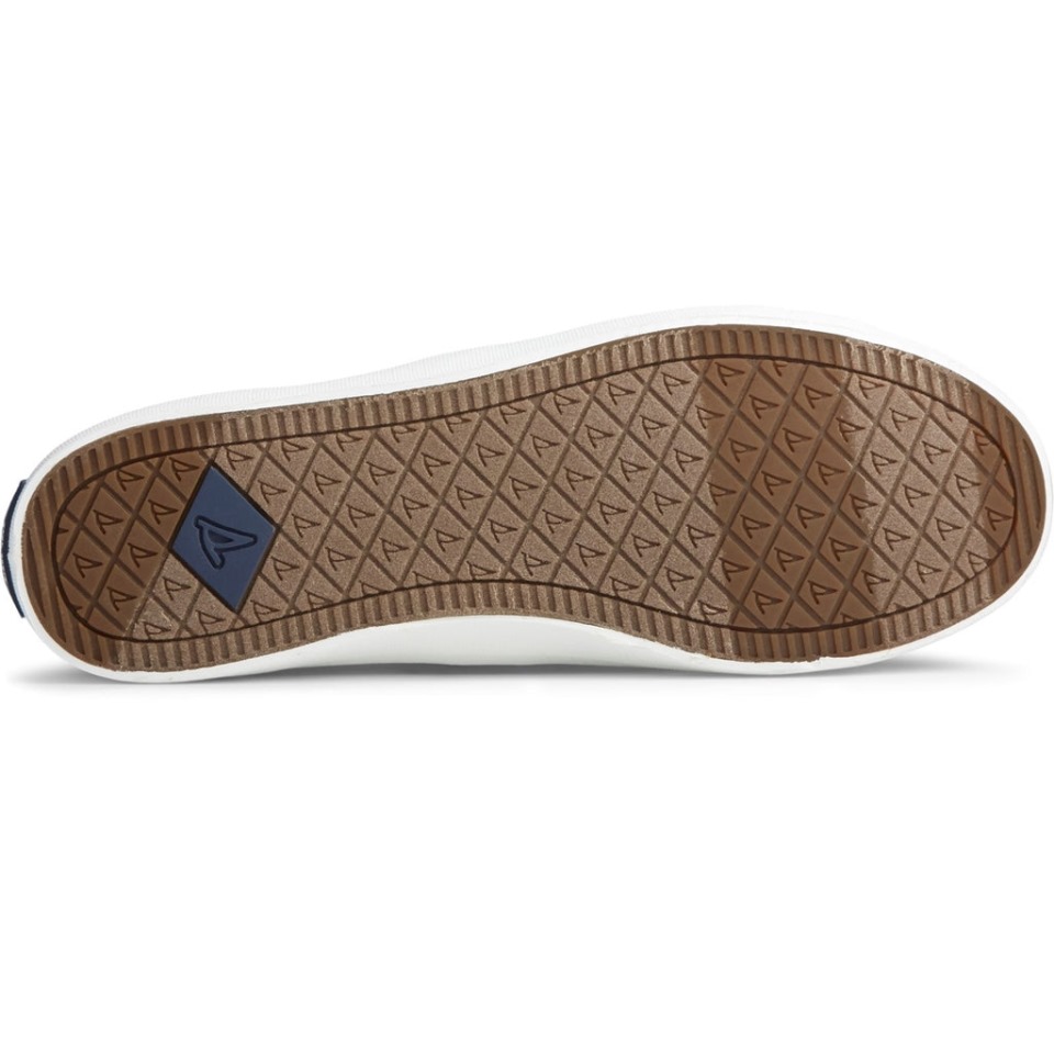 Sperry Crest Vibe - Zapato De Lino Para Mujer, Color Gris