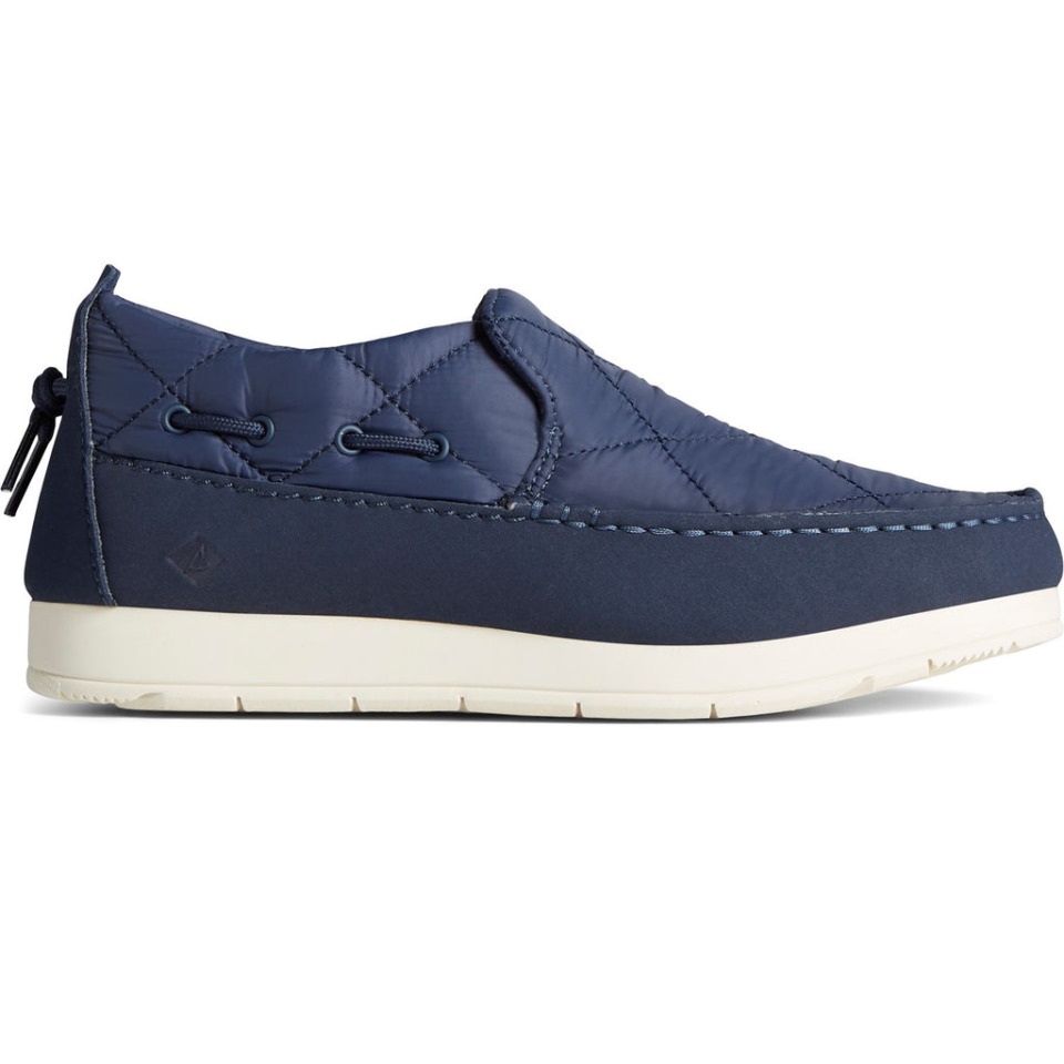 Sperry Mujer Moc-sider Nylon Slip On Azul Marino