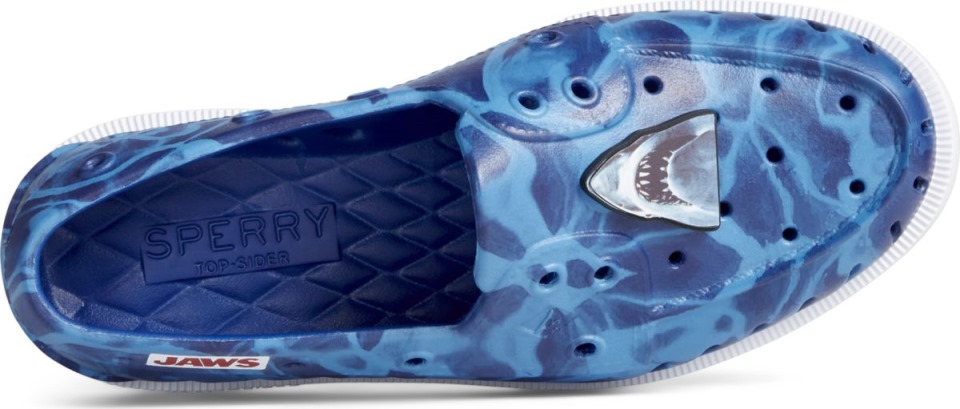 Sperry X Mandíbulas Auténtico Original Barco Flotador Zapato Azul Sperry