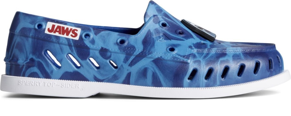 Sperry X Mandíbulas Auténtico Original Barco Flotador Zapato Sperry Azul Multi