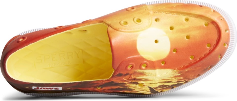 Sperry X Mandíbulas Auténtico Original Barco Flotador Sperry Naranja