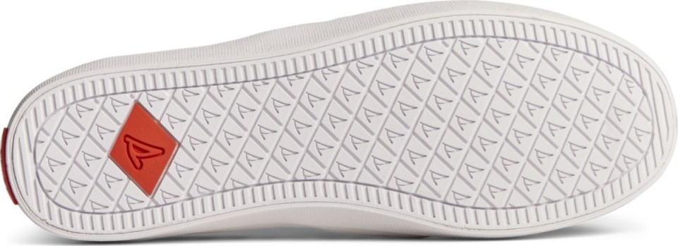 Sperry X Mandíbulas Crest Twin Gore Stripe Zapatillas Sin Cordones Sperry Rojo