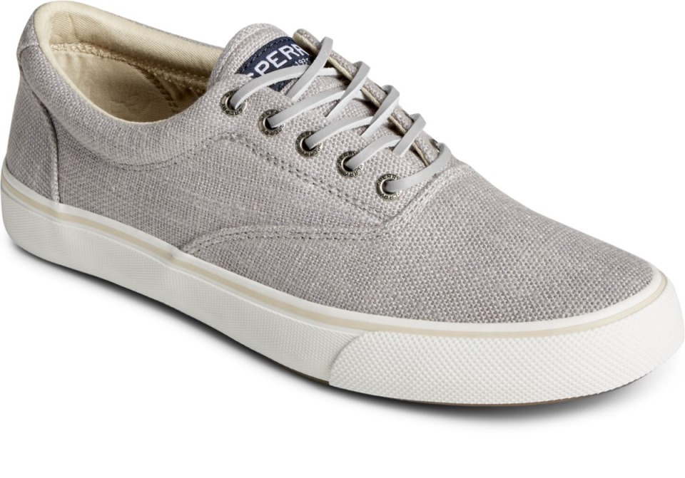 Zapatilla Striper Ii Cvo Cáñamo Gris Sperry