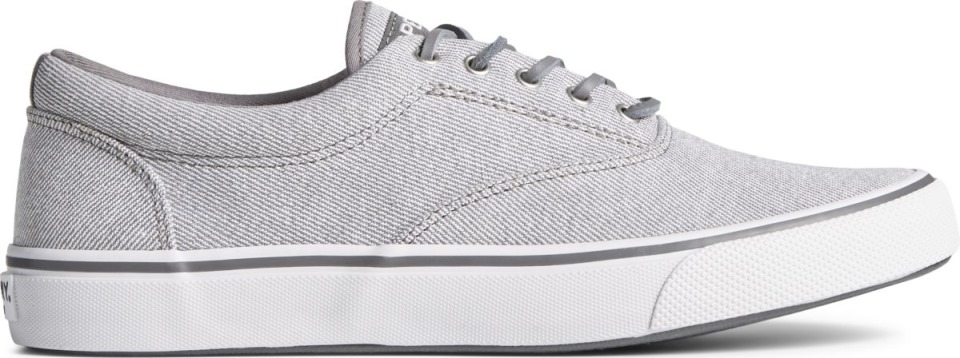Zapatilla De Deporte De Sarga Lavada Cvo Striper Ii Gris Sperry
