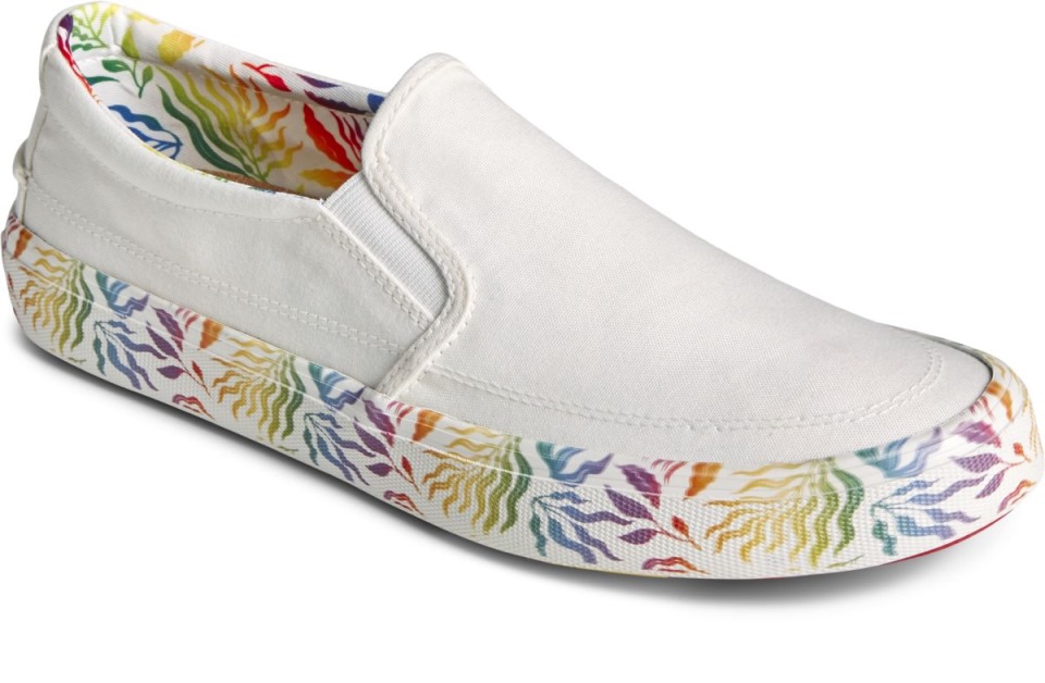 Zapatillas Sin Cordones Striper Ii Twin Gore Pride Blanco Multi Sperry