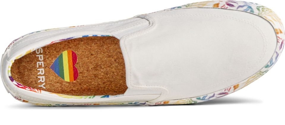 Zapatillas Sin Cordones Striper Ii Twin Gore Pride Blanco Multi Sperry