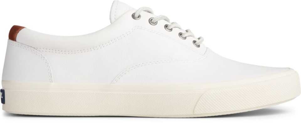 Zapatillas Striper Plushwave Cvo Cuero Blanco Sperry