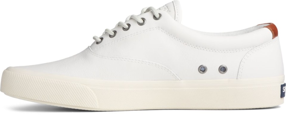 Zapatillas Striper Plushwave Cvo Cuero Blanco Sperry