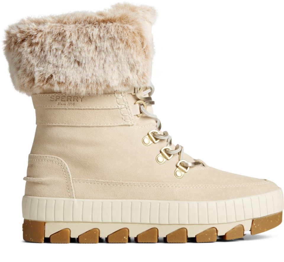 Bota Con Cordones Torrent Marfil Sperry