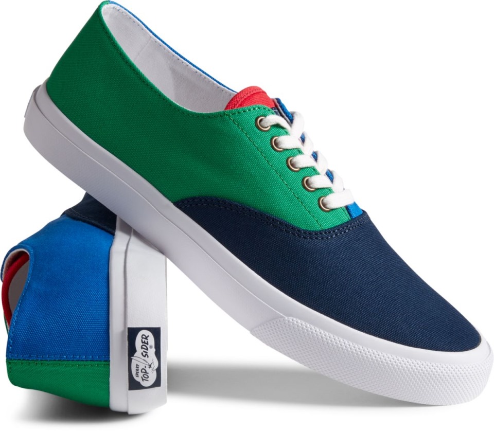 Zapatilla Unisex Cloud Cvo Deck Sperry Azul Marino Color Block