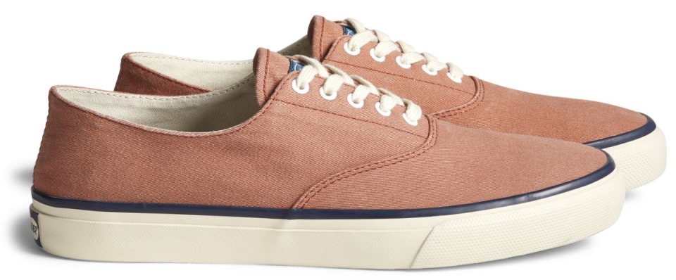 Zapatilla Unisex Cloud Cvo Deck Rojo Lavado Sperry