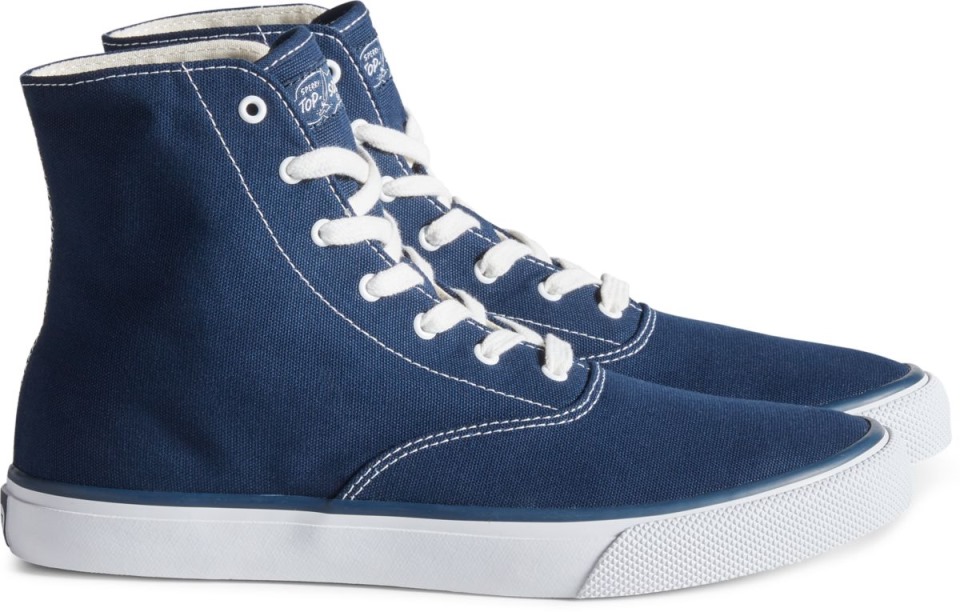 Zapatilla De Lona Unisex Cloud Cvo Hi Core Azul Marino Sperry