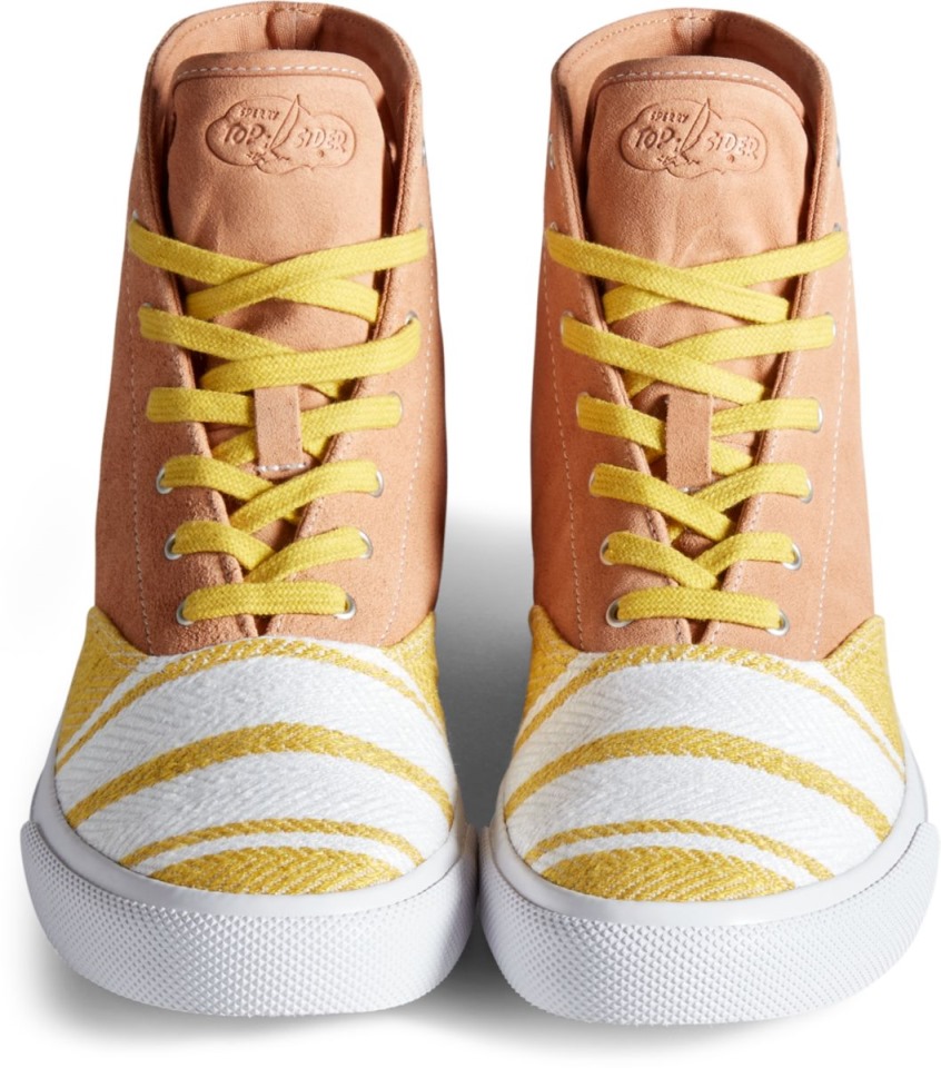 Zapatilla Unisex Cloud Cvo Lino Hi Sperry Tan