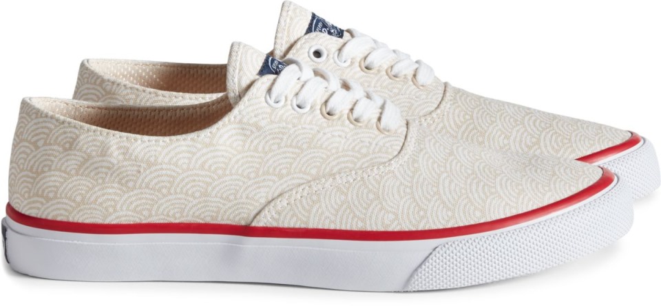 Zapatilla Unisex Cloud Cvo Wave Print Deck Sperry Birch