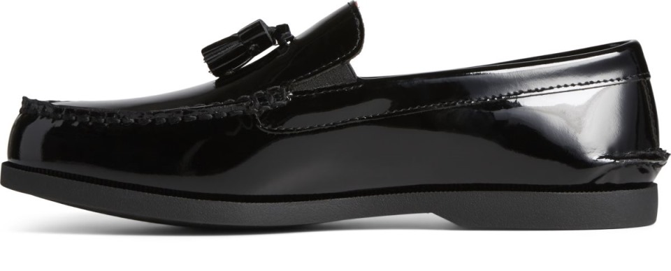 Sperry Unisex X Billy's Shinjuku Nube Borla Mocasín Charol Negro Sperry