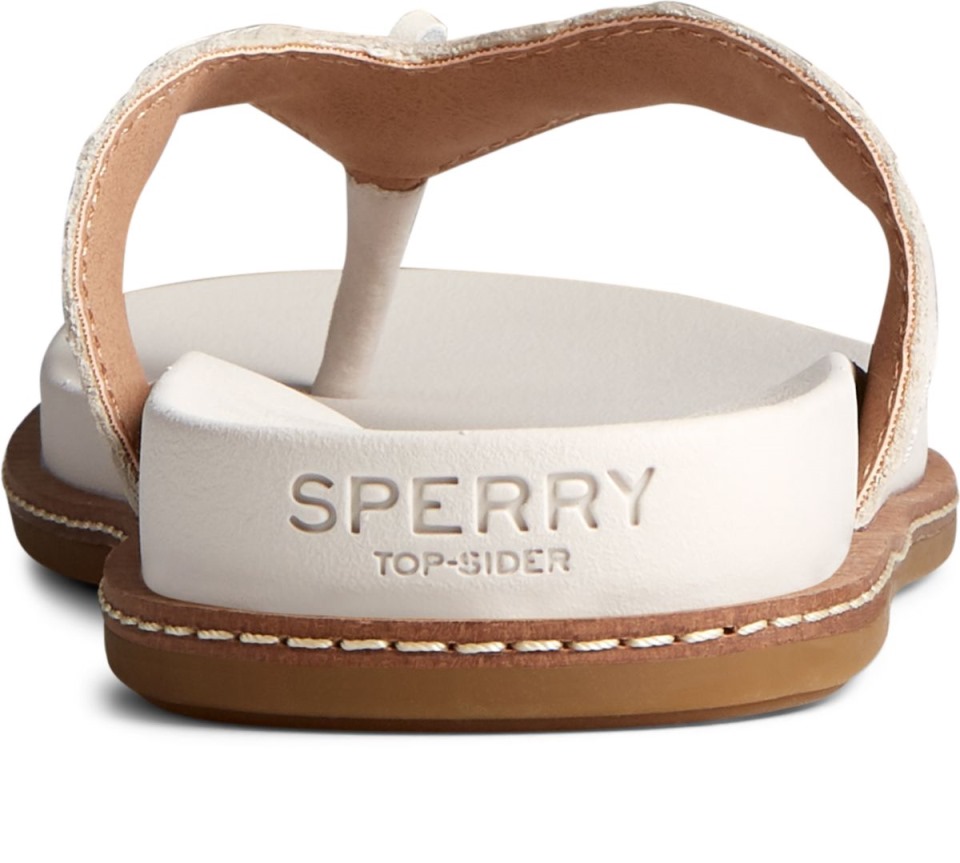 Waveside Plushwave Flip Flop Marfil Sperry